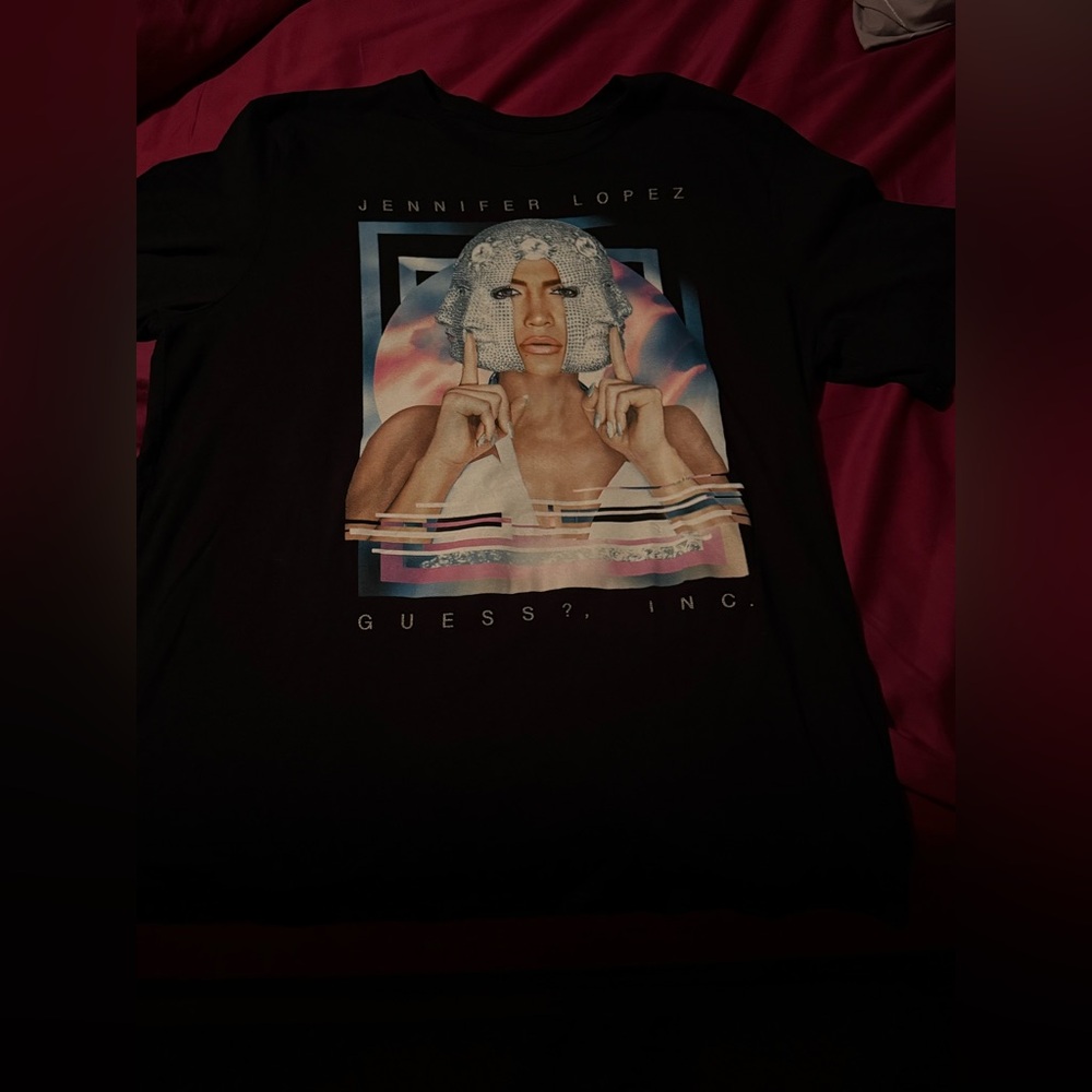 Jennifer Lopez it’s my party official guess tour shirt